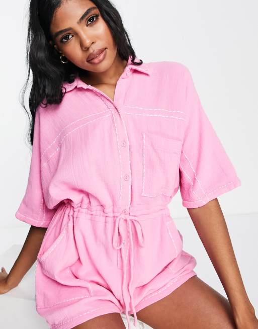 Playsuit shirt hot sale