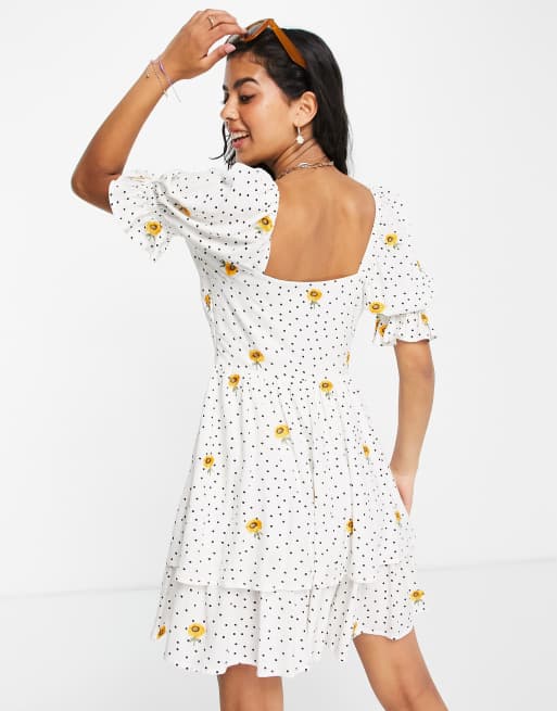 Asos sunflower dress on sale