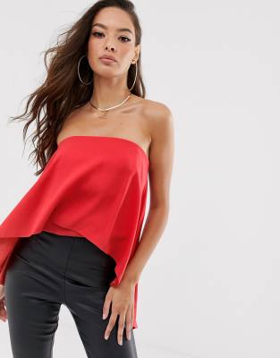 asos strapless top