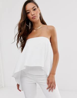 asos strapless top