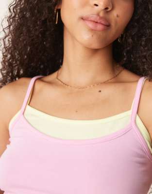 Asos Design Double Layer Cami