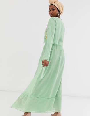 2 layer maxi dress