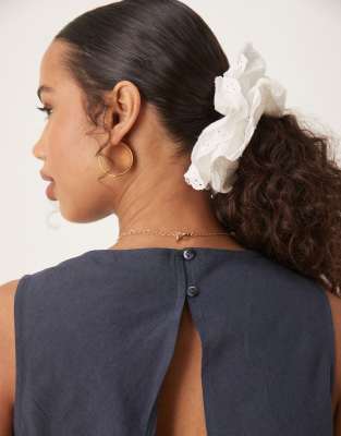 Asos Design Double Layer Jumpsuit With Open Back