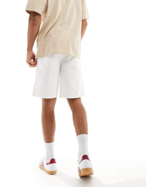Asos mens white shorts shop