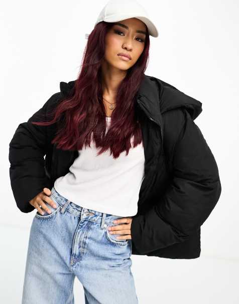 ASOS DESIGN - Doudoune à capuche mi-longue - Noir - view 1