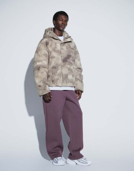 ASOS DESIGN doudoune à capuche Peakmax camouflage verte, 5 de 6