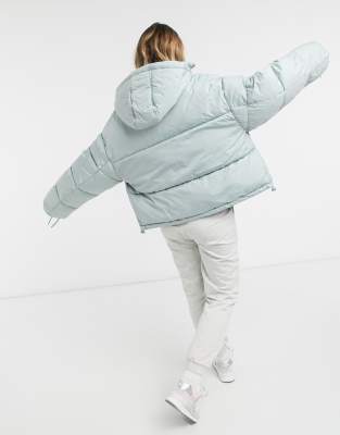 doudoune bleu pastel