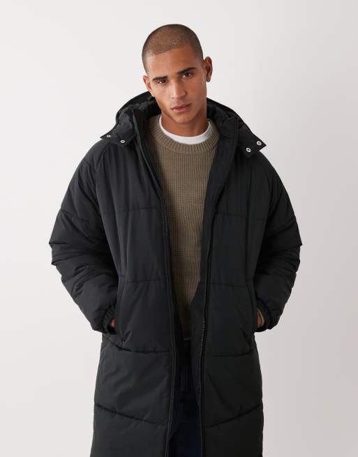 ASOS DESIGN - Doudoune longue - Noir, 3 de 5