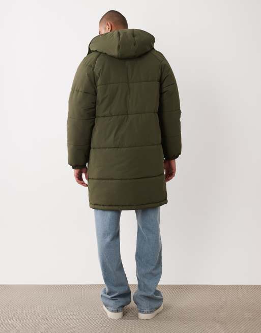 ASOS DESIGN - Doudoune longue - Vert, 5 de 5