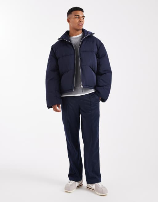 ASOS DESIGN - Doudoune oversize - Bleu marine, 2 de 5