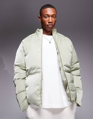 ASOS DESIGN - Doudoune oversize style fonctionnel - Kaki - view 1