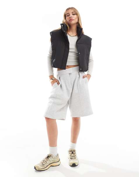 ASOS DESIGN - Doudoune sans manches à col cheminée - Noir - view 1