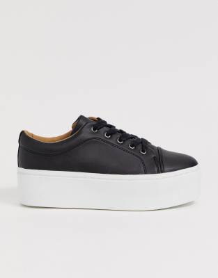 asos black trainers