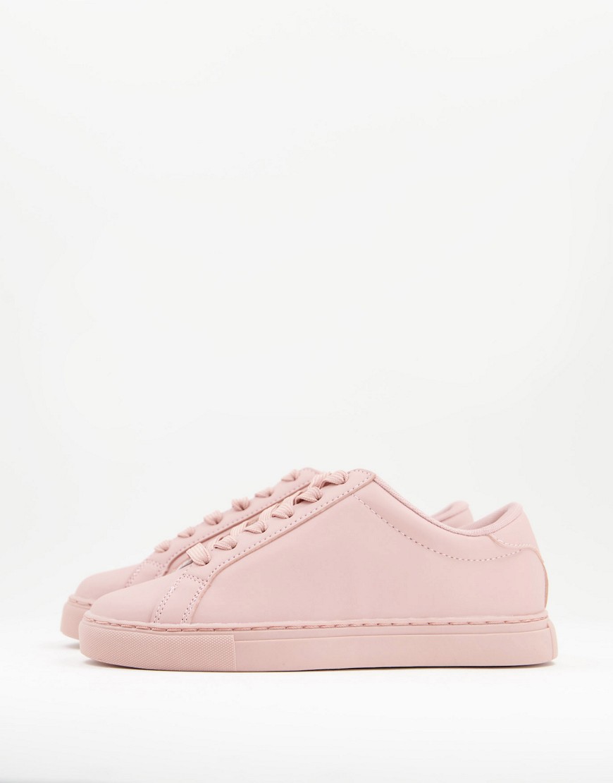 ASOS DESIGN Drama sneakers in beige drench-Neutral