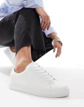 Adidas originals sleek outlet trainers in white asos