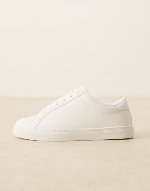 ASOS DESIGN - Drama - Sneakers in wit, 2 van 5