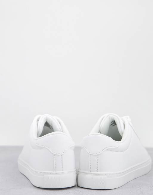 ASOS DESIGN Drama trainers in white, 2 of 4