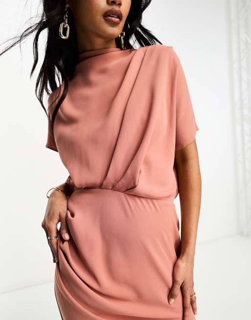 Asos terracotta dress deals