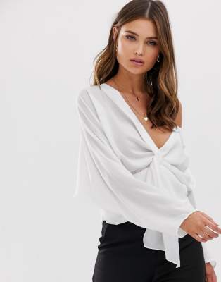 asos one sleeve top