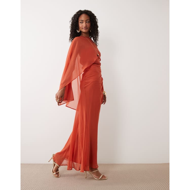 tommy hilfiger sheer sleeve asymmetrical dress Tommy Hilfiger Chiffon Flutter Sleeve Dress (Plus Size) at Von Maur