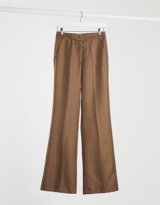 ASOS DESIGN – Dream – Hose im Stil der 70er-Jahre mit weitem Beinschnitt