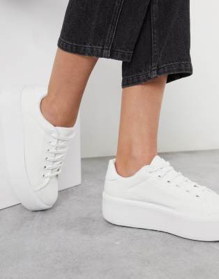 asos white chunky sneakers