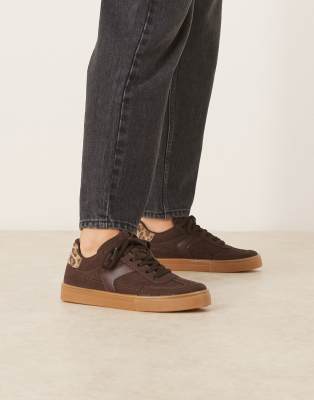Asos Design Drift Lace Up Sneakers