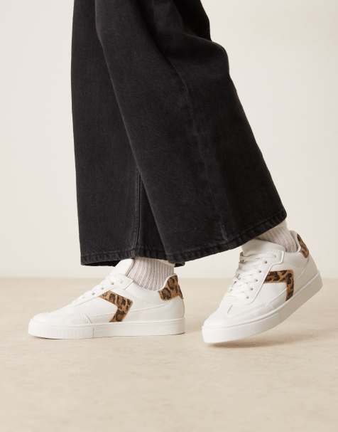 ASOS DESIGN – Drift – Weiße Sneaker zum Schnüren - view 1