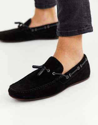 asos black suede shoes