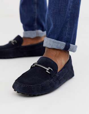 asos blue suede shoes