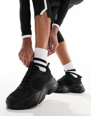 ASOS DESIGN - Drop - Baskets - Noir