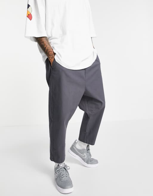 Asos drop cheap crotch pants