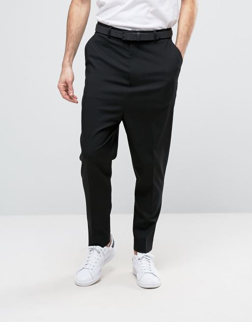 Drop crotch formal store pants