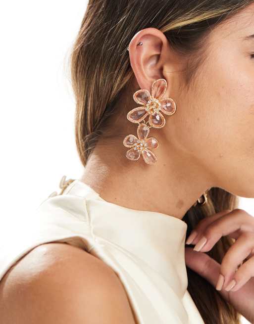 Asos rose gold earrings hot sale