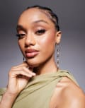 [ASOS DESIGN] ASOS DESIGN drop earrings with shell and faux pearls in gold tone No Size Gold Tone