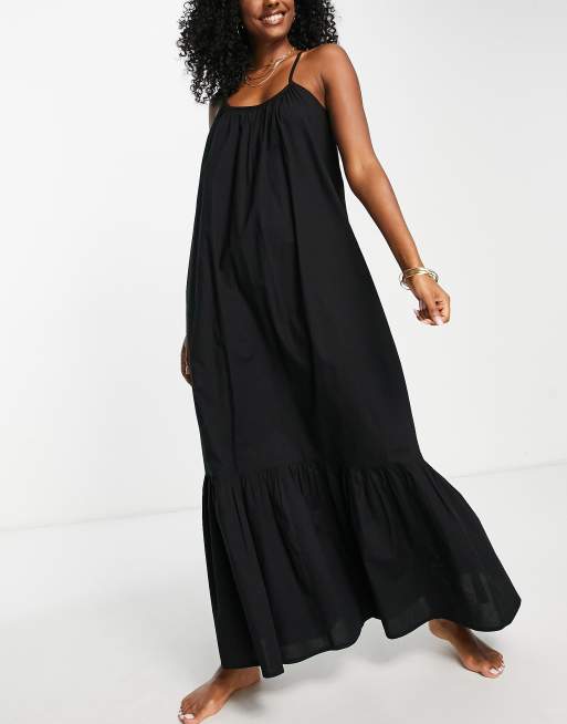 Black maxi dress sales asos