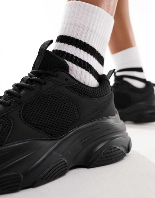 Asos black trainers online