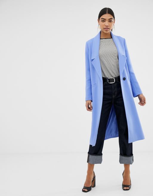 ASOS DESIGN dropped collar coat | ASOS