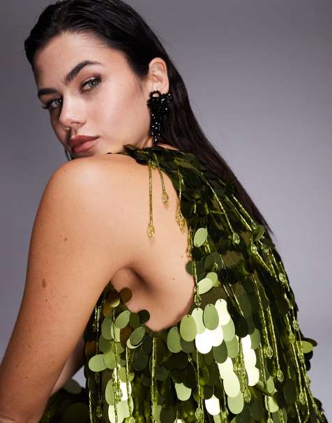 Green Christmas Dresses | Shop at ASOS