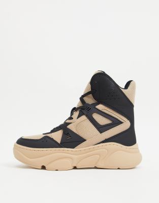asos high top trainers
