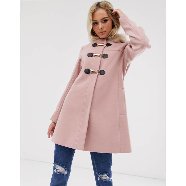 Manteau fille duffle coat hot sale