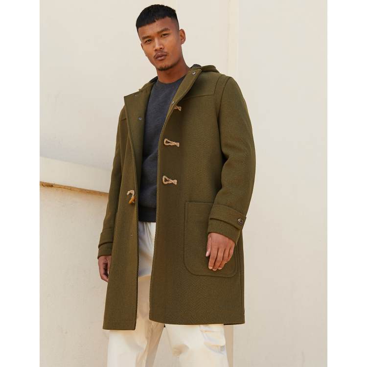 Green duffle 2024 coat mens