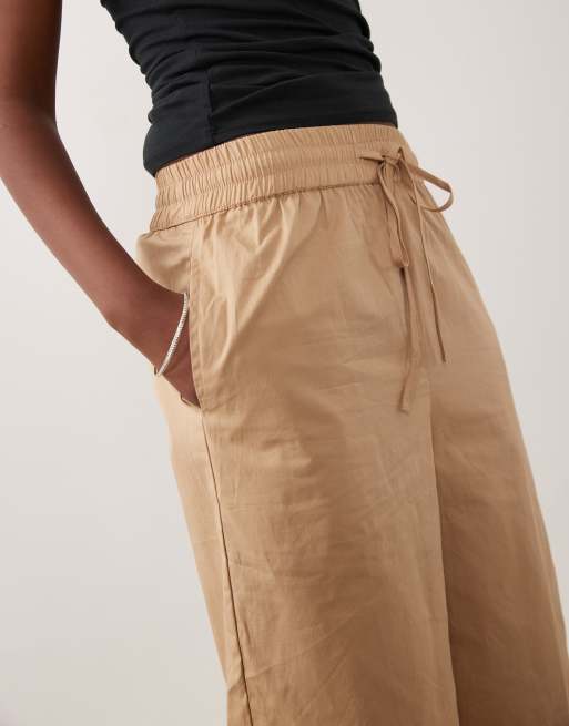 ASOS DESIGN długie szorty w kolorze camel, 4 z 5
