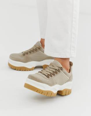 chunky hiker sneakers