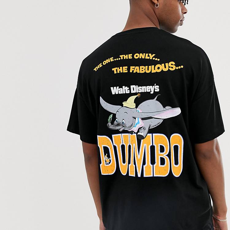 ASOS DESIGN Dumbo oversized t-shirt with back print | ASOS