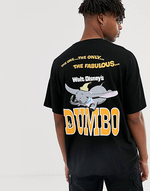 ASOS DESIGN - Dumbo - T-shirt oversize avec imprimé au dos