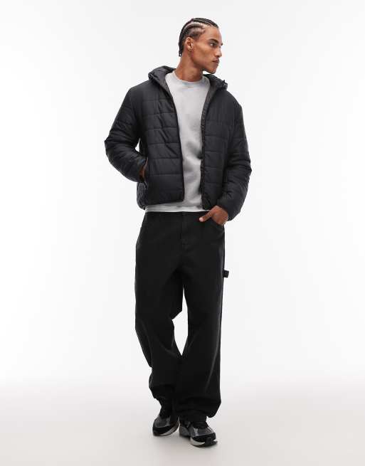 ASOS DESIGN - Dunne PeakMAX™ jas met capuchon in zwart, 2 van 5