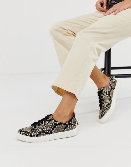 Asos snake hot sale print shoes