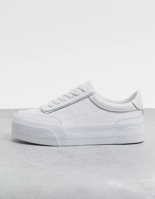 asos white leather sneakers