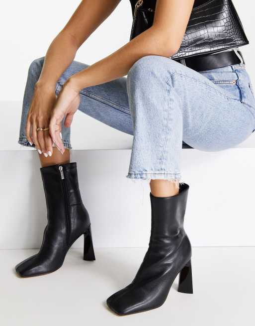 Asos discount bottines noires